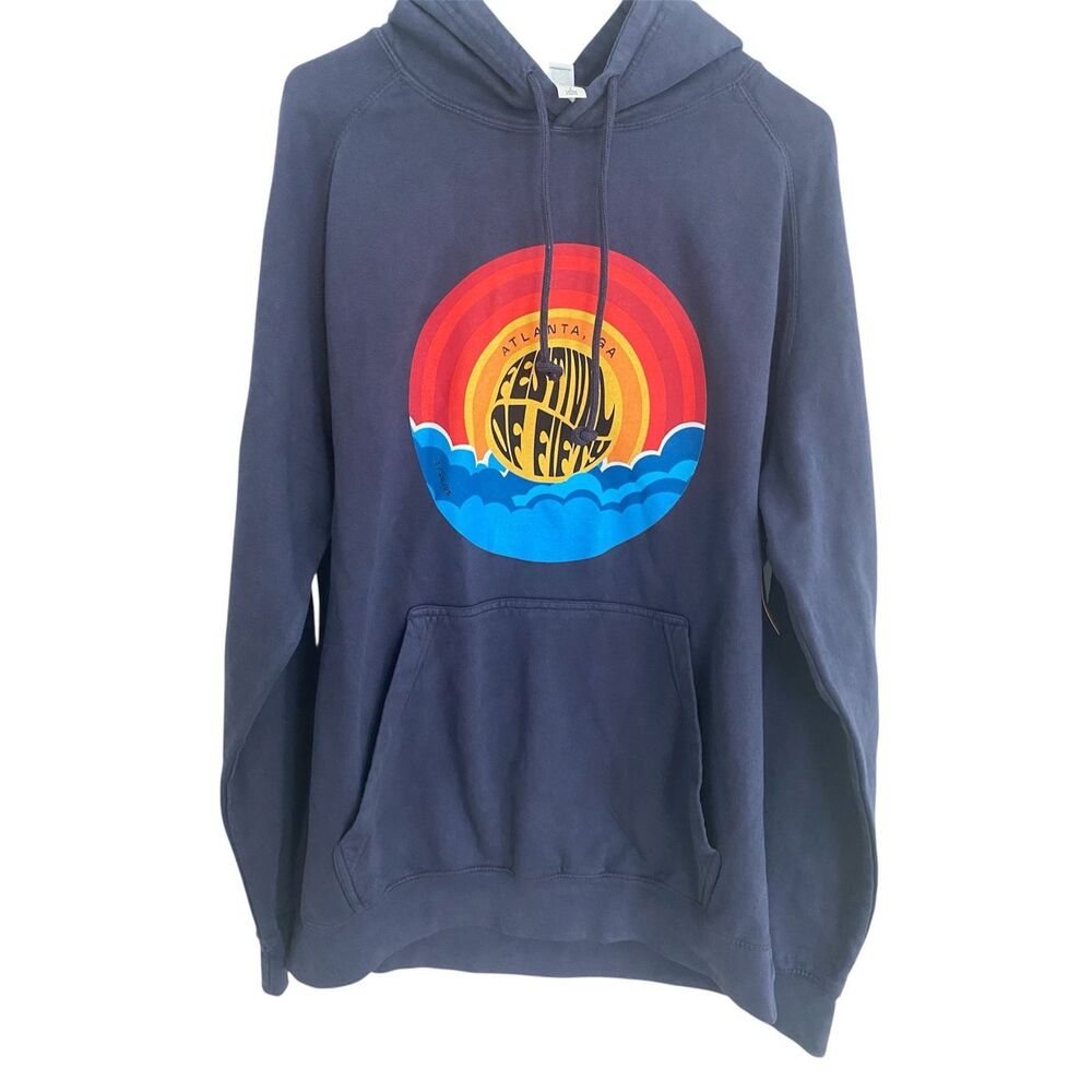NWT Lane Seven Vintage Wash Hoodie Oversized Sz L